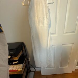 Lulu's Ivory Sleeveless Dress
